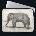 Funda Para Portátil Ilustracion elefante vintage de los años 1800 - El<br><div class="desc">Neoprene de manga de portátil personalizada de 13" - Mangas Personalizados. Personaliza con tu propio nombre, patrón, diseño, presupuesto, monograma o fotografía. Usa nuestras plantillas, ilustraciones, fotos, gráficos y ilustraciones geniales, luego agrega nombres, texto, citas y monogramas para crear tu propia portada de laptop. Haga clic en el botón "Personalizar...</div>