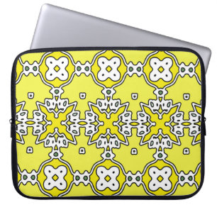 Funda Para Portátil Ilustracion geométrico abstracto. Patrón. El final