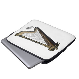 Funda Para Portátil Ilustracion Harp personalizado