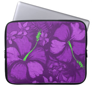 Funda Para Portátil Ilustracion hawaiano de la roca de la lava del