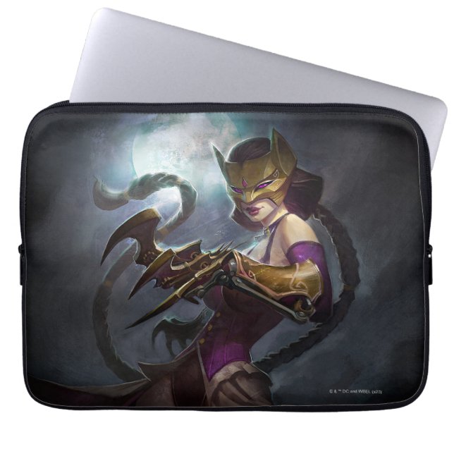Funda Para Portátil Ilustracion Infinito de Crisis Gaslight Catwoman (Frente)