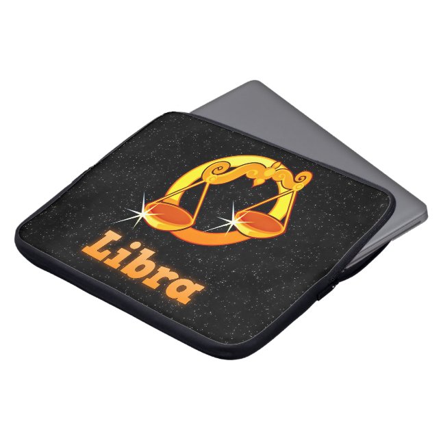 Funda Para Portátil Ilustracion Libra (Superior anverso)