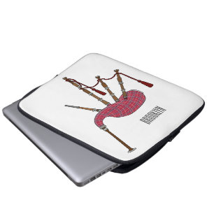 Funda Para Portátil Ilustracion personalizado Bagpipes