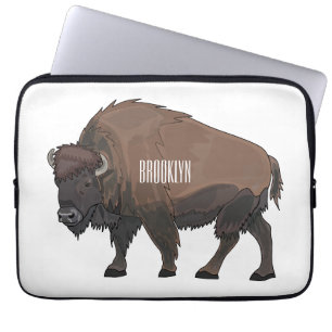 Funda Para Portátil Ilustracion personalizado Bison