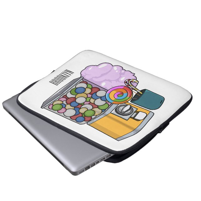 Funda Para Portátil Ilustracion personalizado Candy (Inferior anverso)