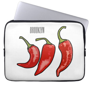 Funda Para Portátil Ilustracion personalizado Chili