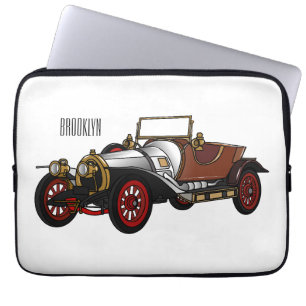 Funda Para Portátil Ilustracion personalizado clásico de 1920