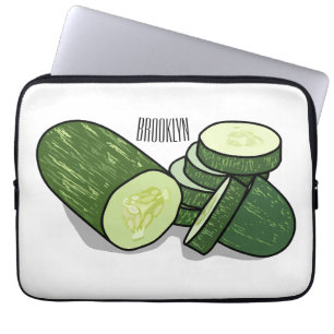 Funda Para Portátil Ilustracion personalizado Cucumber