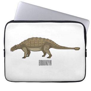 Funda Para Portátil Ilustracion personalizado de Ankylosaurus