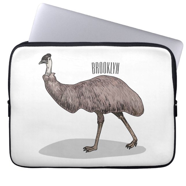 Funda Para Portátil Ilustracion personalizado de aves de la Uem (Frente)