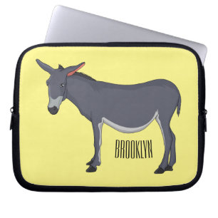 Funda Para Portátil Ilustracion personalizado de burro