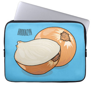 Funda Para Portátil Ilustracion personalizado de cebolla