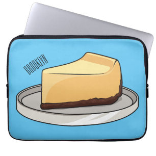 Funda Para Portátil Ilustracion personalizado de Cheesecake