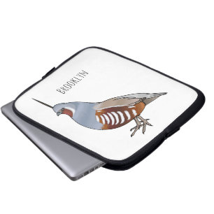 Funda Para Portátil Ilustracion personalizado de codorniz de montaña