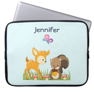 Funda Para Portátil Ilustracion Personalizado de criaturas de bosques 