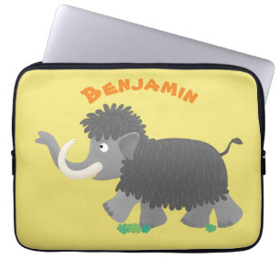 Funda Para Portátil Ilustracion personalizado de mamut torpe