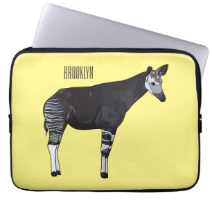 Funda Para Portátil Ilustracion personalizado de Okapi