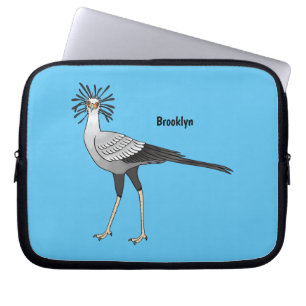 Funda Para Portátil Ilustracion personalizado de pájaro de Secretario