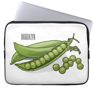 Funda Para Portátil Ilustracion personalizado de Pea