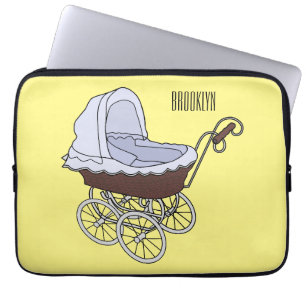 Funda Para Portátil Ilustracion personalizado de Stroller