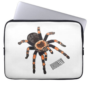 Funda Para Portátil Ilustracion personalizado de Tarantula