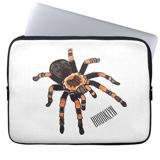 Funda Para Portátil Ilustracion personalizado de Tarantula (Frente)