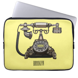 Funda Para Portátil Ilustracion personalizado de teléfono