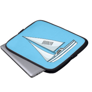 Funda Para Portátil Ilustracion personalizado de velero