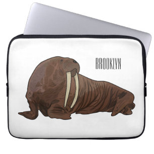 Funda Para Portátil Ilustracion personalizado de Walrus