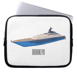 Funda Para Portátil Ilustracion personalizado de yates