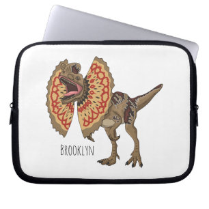 Funda Para Portátil Ilustracion personalizado Dilophosaurus
