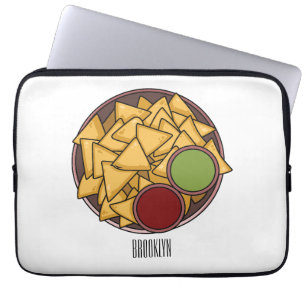 Funda Para Portátil Ilustracion personalizado Nachos