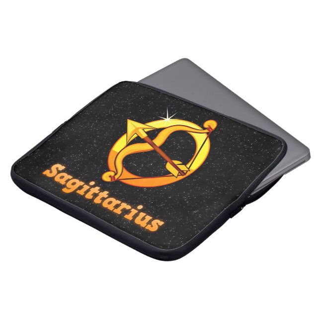 Funda Para Portátil Ilustracion Sagittarius (Superior anverso)