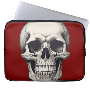 Funda Para Portátil Ilustracion Skull