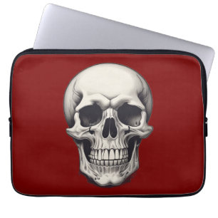 Funda Para Portátil Ilustracion Skull