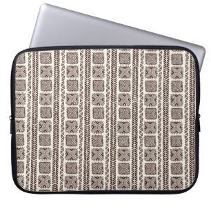 Funda Para Portátil Ilustracion travieso a mano de etnia tribal