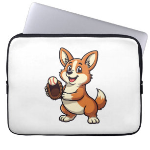 Funda Para Portátil Ilustración vectorial de dibujos animados de catch