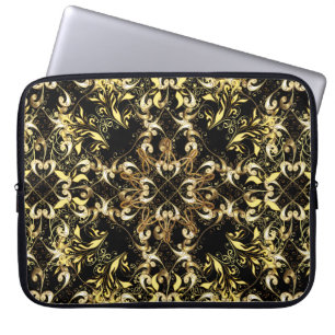 Funda Para Portátil ilustracion vintage. Patrón ininterrumpido de vint