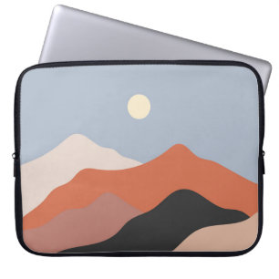 Funda Para Portátil Ilustraciones paisajistas de mediados de siglo,Ian