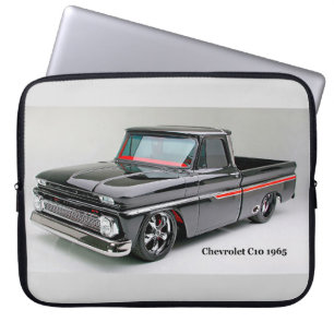 Funda Para Portátil Imagen clásica del camión Neoprene-Laptop-Sleeve