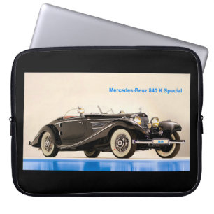 Funda Para Portátil Imagen clásica del coche para Neoprene-Laptop-Slee