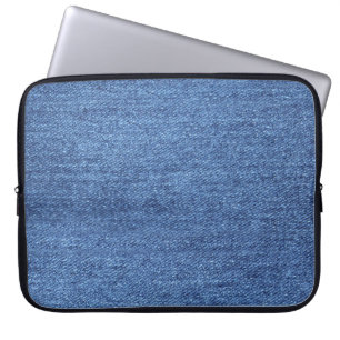 Funda Para Portátil Imagen de apariencia de textura de negm blanco azu