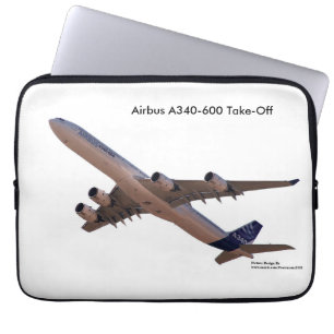 Funda Para Portátil Imagen de avión para Neoprene-Laptop-Sleeve