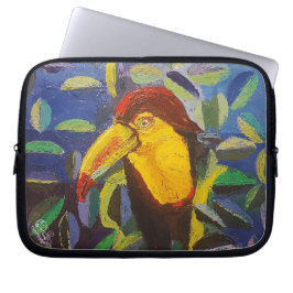 Funda Para Portátil Imagen de mi obra arte Tucán