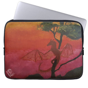 Funda Para Portátil Imagen de mi obra Fantasía y realidad