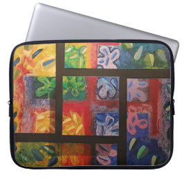 Funda Para Portátil Imagen de mi obra Las 4 estaciones