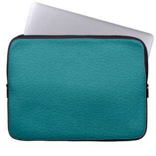 Funda Para Portátil Imagen del cuero verde azulado