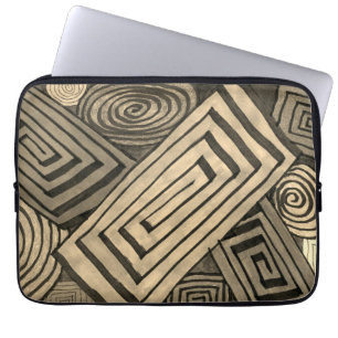Funda Para Portátil Imágenes abstractas de color de arte moderno
