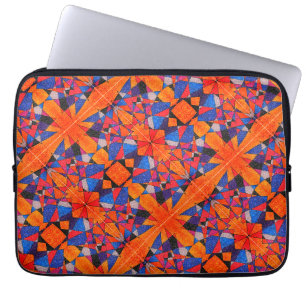 Funda Para Portátil Imágenes abstractas de color de arte moderno