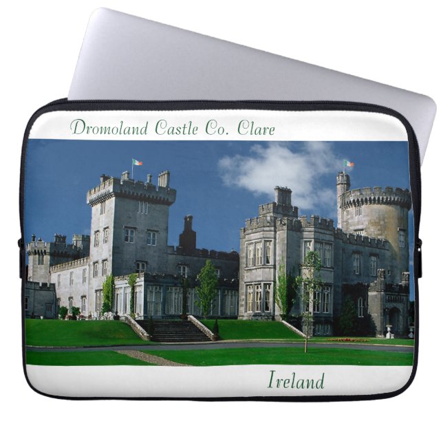 Funda Para Portátil Imágenes irlandesas para la manga de portátiles Ne (Frente)